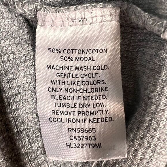 Stem Top Womens Medium Waffle Knit Gray White Alpacas - Picture 6 of 6